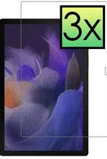 NoXx Screenprotector Geschikt voor Samsung Galaxy Tab A8 Screenprotector Bescherm Glas Screen Protector - 3x
