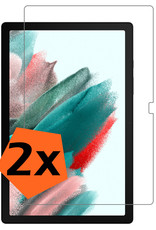 Nomfy Screenprotector Geschikt voor Samsung Galaxy Tab A8 Screenprotector Bescherm Glas - Screen Protector Geschikt voor Samsung Tab A8 Screenprotector Tempered Glass - 2 PACK