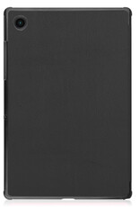 NoXx Hoesje Geschikt voor Samsung Galaxy Tab A8 Hoesje Case Hard Cover Hoes Book Case Met Screenprotector - Zwart