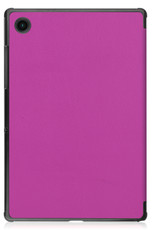 NoXx Hoesje Geschikt voor Samsung Galaxy Tab A8 Hoesje Case Hard Cover Hoes Book Case Met Screenprotector - Paars
