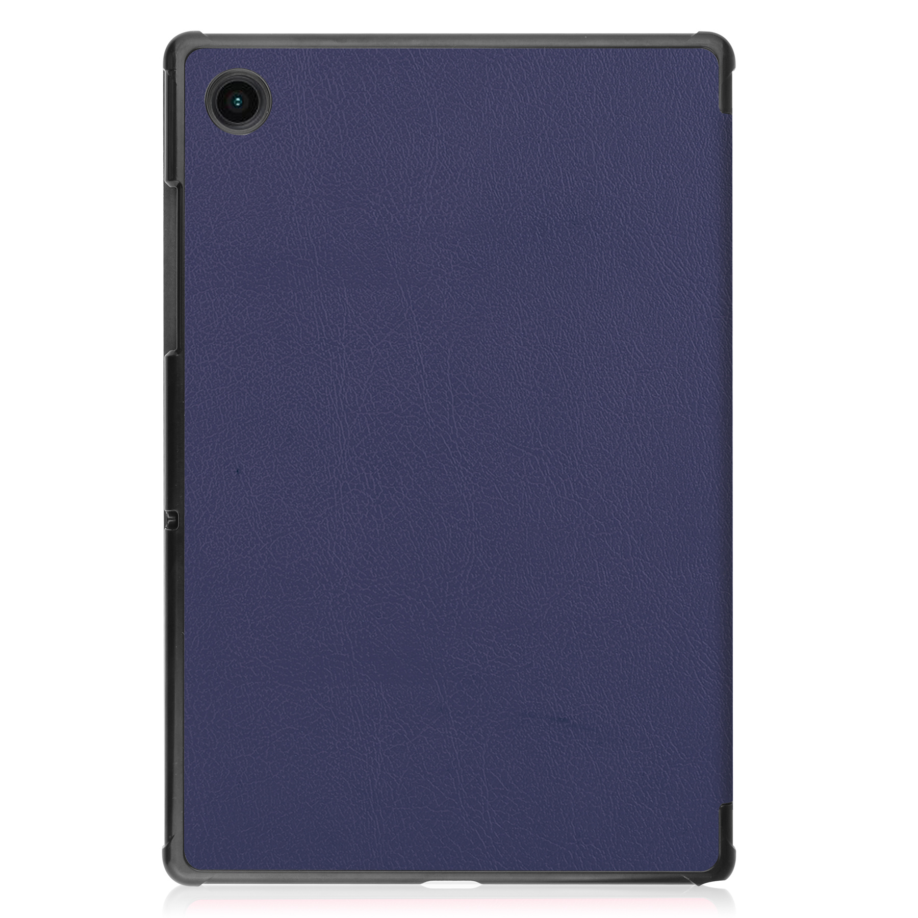 BASEY. Hoesje Geschikt voor Samsung Galaxy Tab A8 Hoes Case Tablet Hoesje Tri-fold Met Screenprotector - Hoes Geschikt voor Samsung Tab A8 Hoesje Hard Cover Bookcase Hoes - Donkerblauw