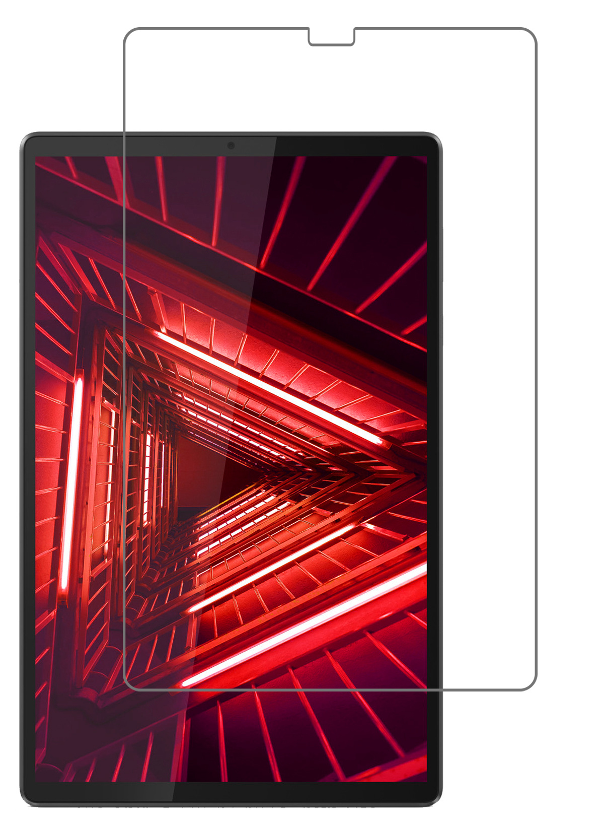 NoXx Screenprotector Geschikt voor Lenovo Tab M10 FHD Plus 2nd Gen Screenprotector Bescherm Glas Screen Protector