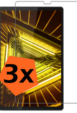 Nomfy Screenprotector Geschikt voor Lenovo Tab M10 FHD Plus 2nd Gen Screenprotector Bescherm Glas - Screen Protector Geschikt voor Lenovo Tab M10 FHD Plus (2e Gen) Screenprotector Tempered Glass - 3 PACK