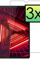 NoXx Screenprotector Geschikt voor Lenovo Tab M10 FHD Plus 2nd Gen Screenprotector Bescherm Glas Screen Protector - 3x