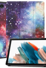 BASEY. Hoesje Geschikt voor Samsung Galaxy Tab A8 Hoes Case Tablet Hoesje Tri-fold - Hoes Geschikt voor Samsung Tab A8 Hoesje Hard Cover Bookcase Hoes - Galaxy