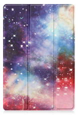 BASEY. Hoesje Geschikt voor Samsung Galaxy Tab A8 Hoes Case Tablet Hoesje Tri-fold - Hoes Geschikt voor Samsung Tab A8 Hoesje Hard Cover Bookcase Hoes - Galaxy