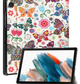 BASEY. BASEY. Samsung Galaxy Tab A8 2022 Hoes - Vlinders