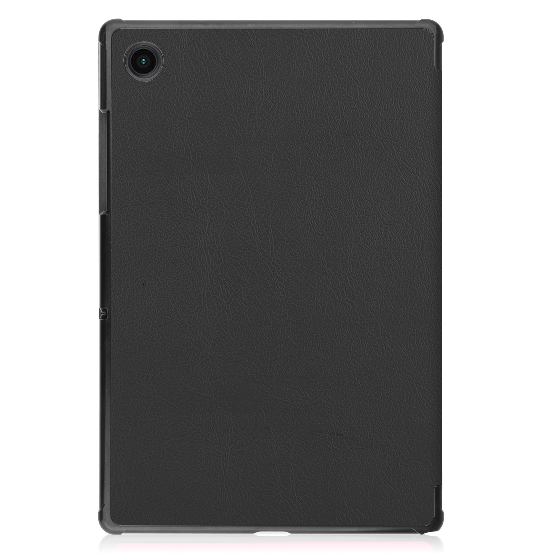 BASEY. Hoesje Geschikt voor Samsung Galaxy Tab A8 Hoes Case Tablet Hoesje Tri-fold - Hoes Geschikt voor Samsung Tab A8 Hoesje Hard Cover Bookcase Hoes - Zwart