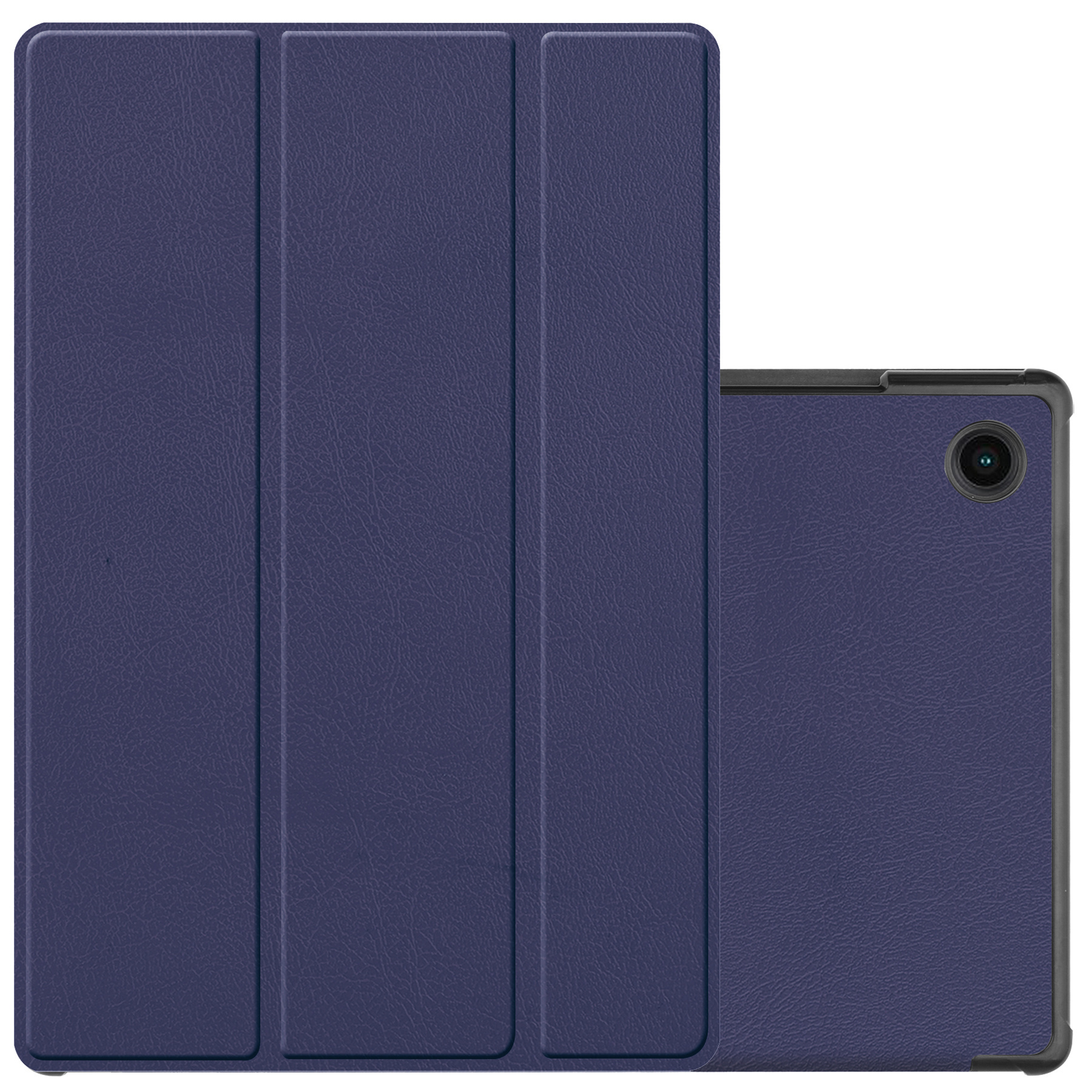 NoXx Hoesje Geschikt voor Samsung Galaxy Tab A8 Hoesje Case Hard Cover Hoes Book Case - Donkerblauw