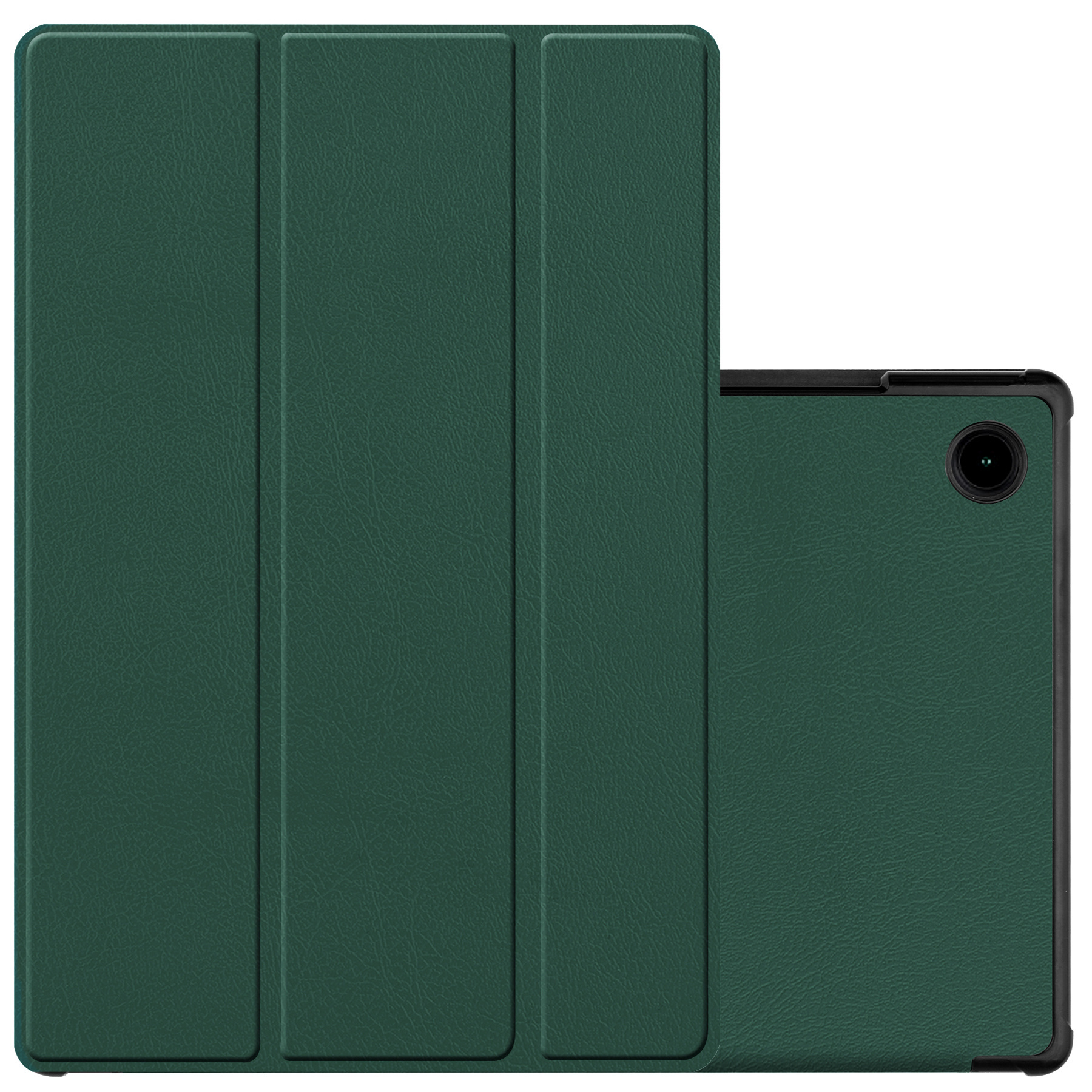 NoXx Hoesje Geschikt voor Samsung Galaxy Tab A8 Hoesje Case Hard Cover Hoes Book Case - Donkergroen