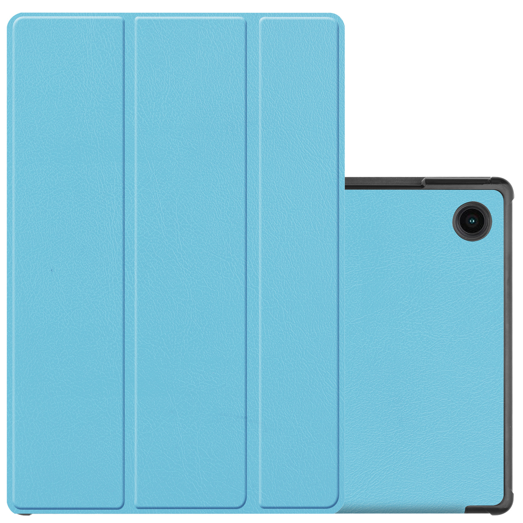 NoXx Hoesje Geschikt voor Samsung Galaxy Tab A8 Hoesje Case Hard Cover Hoes Book Case - Lichtblauw
