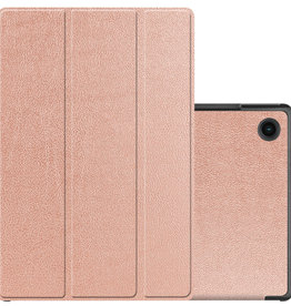 NoXx NoXx Samsung Galaxy Tab A8 2022 Hoes - Rose Goud