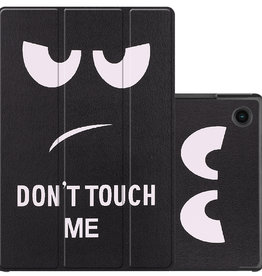 NoXx NoXx Samsung Galaxy Tab A8 2022 Hoes - Don't touch me