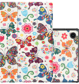 NoXx NoXx Samsung Galaxy Tab A8 2022 Hoes - Vlinders