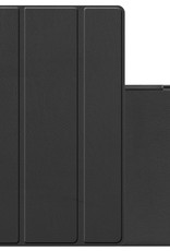 NoXx Hoesje Geschikt voor Samsung Galaxy Tab A8 Hoesje Case Hard Cover Hoes Book Case - Zwart