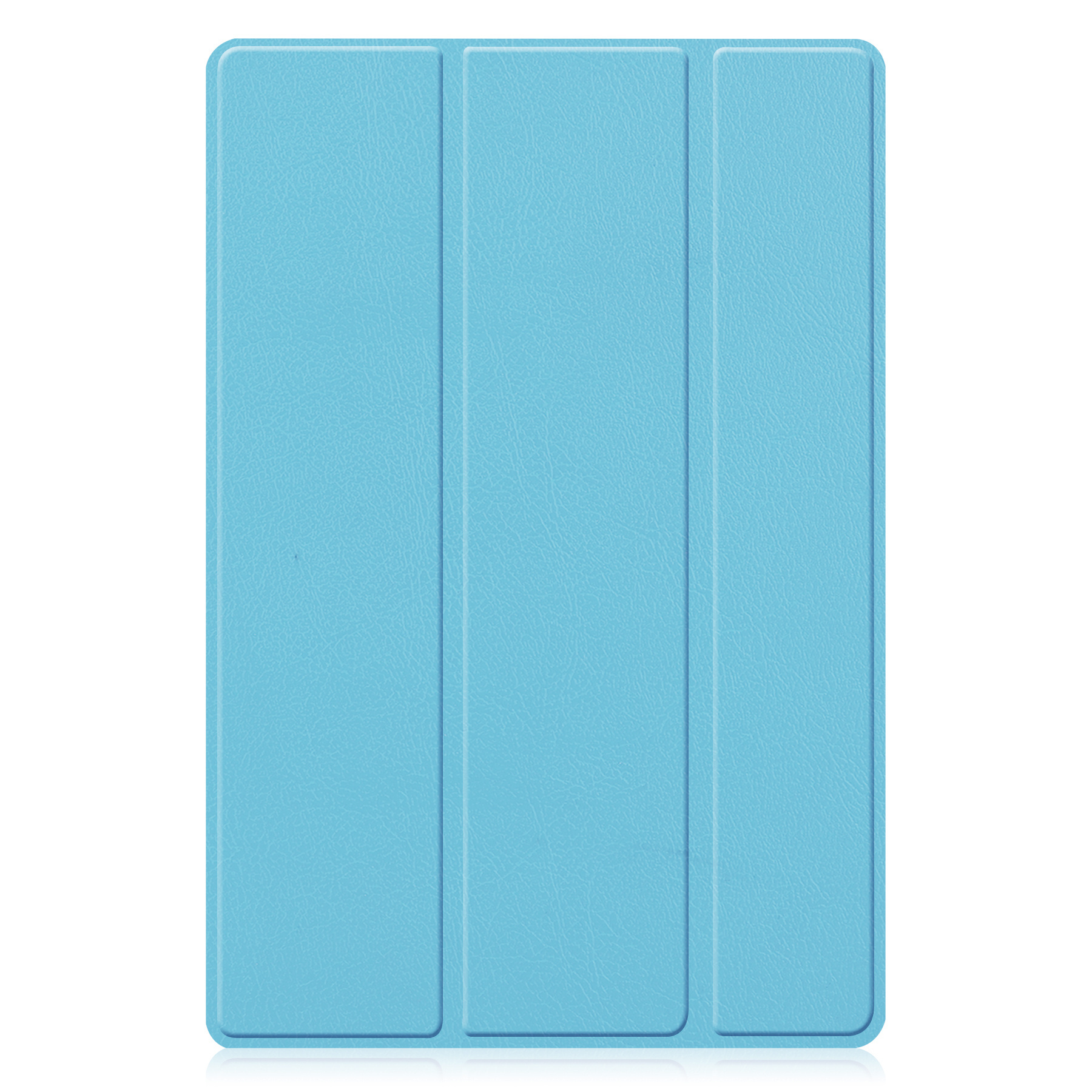 BASEY. Hoesje Geschikt voor Samsung Galaxy Tab A8 Hoes Case Tablet Hoesje Tri-fold Met Screenprotector - Hoes Geschikt voor Samsung Tab A8 Hoesje Hard Cover Bookcase Hoes - Lichtblauw