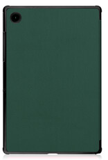 NoXx Hoesje Geschikt voor Samsung Galaxy Tab A8 Hoesje Case Hard Cover Hoes Book Case Met Screenprotector - Donkergroen
