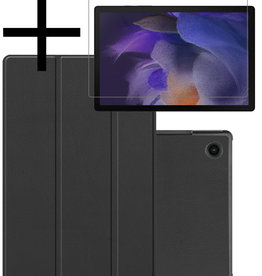 NoXx NoXx Samsung Galaxy Tab A8 2022 Hoes Met Screenprotector - Zwart