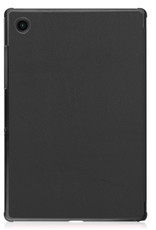 NoXx Hoesje Geschikt voor Samsung Galaxy Tab A8 Hoesje Case Hard Cover Hoes Book Case Met Screenprotector - Zwart