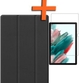 Nomfy Nomfy Samsung Galaxy Tab A8 2022 Hoes Met Screenprotector - Zwart