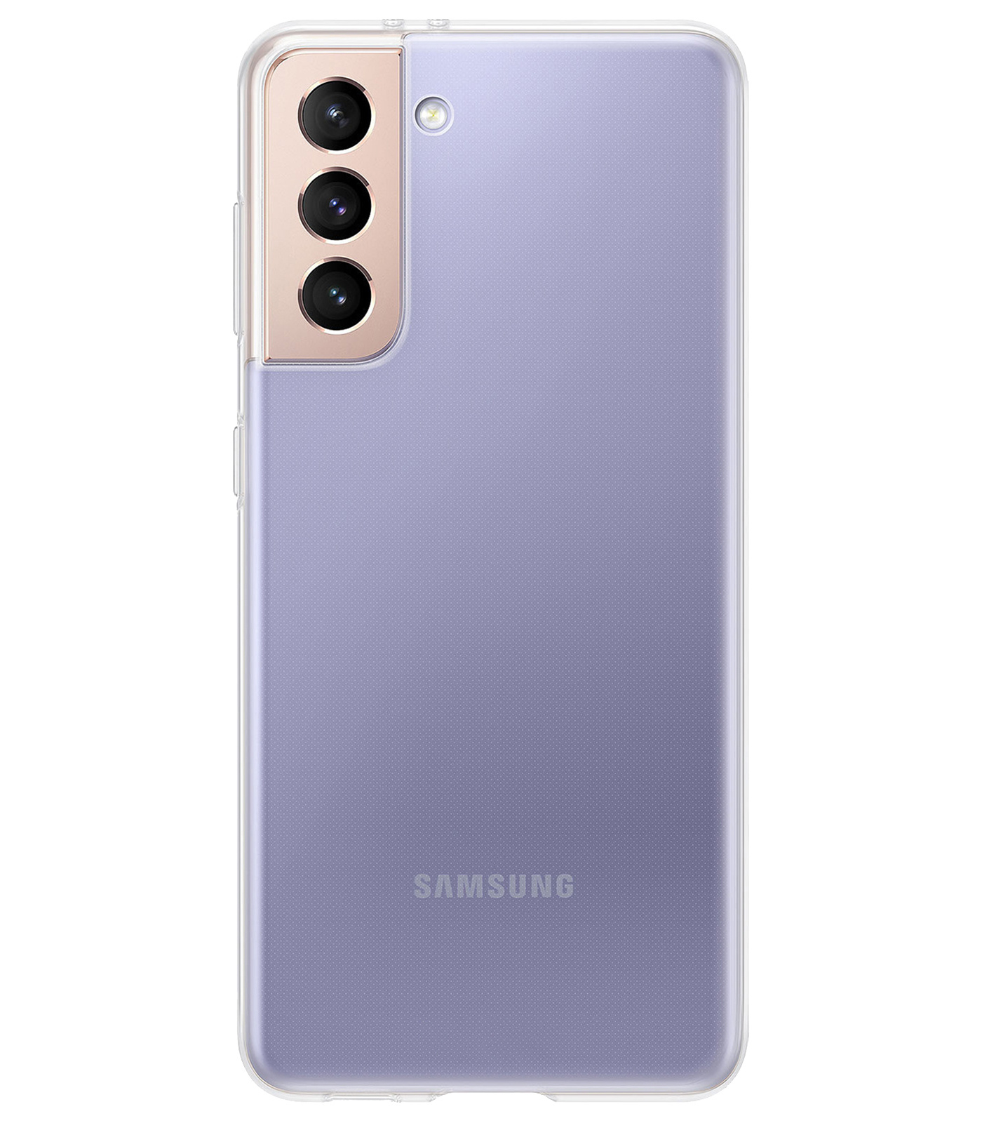 BASEY. Samsung Galaxy S21 FE Hoesje Transparant Siliconen - Samsung Galaxy S21 FE Case Back Cover Transparant Silicone - Samsung Galaxy S21 FE Hoesje Siliconen Hoes Transparant
