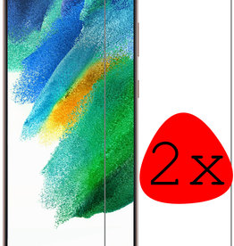 BASEY. BASEY. Samsung Galaxy S21FE Screenprotector Glas - 2 PACK