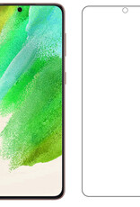 Nomfy Screenprotector Geschikt voor Samsung S21 FE Screenprotector Bescherm Glas Tempered Glass - Screenprotector Geschikt voor Samsung Galaxy S21 FE Screen Protector - 2 PACK