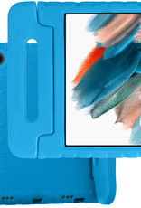 BASEY. Hoesje Geschikt voor Samsung Galaxy Tab A8 Hoesje Kinder Hoes Shockproof Kinderhoes - Kindvriendelijk Hoesje Geschikt voor Samsung Tab A8 Hoes Kids Case - Blauw