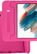 BASEY. Hoesje Geschikt voor Samsung Galaxy Tab A8 Hoesje Kinder Hoes Shockproof Kinderhoes - Kindvriendelijk Hoesje Geschikt voor Samsung Tab A8 Hoes Kids Case - Roze