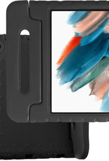 Samsung Galaxy Tab A8 Hoes - Samsung Tab A8 2021 Kinderhoes - Kindvriendelijke Samsung Tab A8 Cover Kids Case Zwart