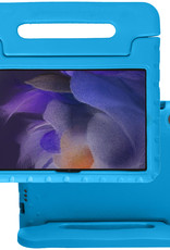 Samsung Galaxy Tab A8 2021 Hoes Kindvriendelijk Hoesje Kids Proof Case Blauw