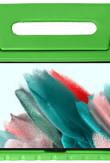 Nomfy Hoes Geschikt voor Samsung Galaxy Tab A8 Hoes Bumper Kindvriendelijk Kids Case Kinderhoes - Hoesje Geschikt voor Samsung Tab A8 Hoesje Shockproof Cover Hoes - Groen