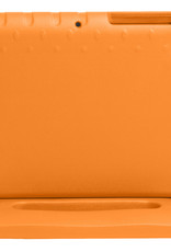 Nomfy Hoes Geschikt voor Samsung Galaxy Tab A8 Hoes Bumper Kindvriendelijk Kids Case Kinderhoes - Hoesje Geschikt voor Samsung Tab A8 Hoesje Shockproof Cover Hoes - Oranje