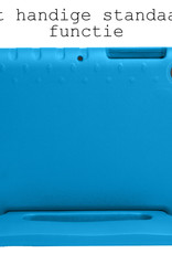 BASEY. Hoesje Geschikt voor Samsung Galaxy Tab A8 Hoesje Kinder Hoes Shockproof Kinderhoes Met Screenprotector - Kindvriendelijk Hoesje Geschikt voor Samsung Tab A8 Hoes Kids Case - Blauw