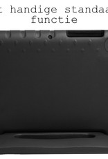 BASEY. Hoesje Geschikt voor Samsung Galaxy Tab A8 Hoesje Kinder Hoes Shockproof Kinderhoes Met 2x Screenprotector - Kindvriendelijk Hoesje Geschikt voor Samsung Tab A8 Hoes Kids Case - Zwart