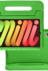 NoXx Hoesje Geschikt voor iPad Mini 6 Hoesje Kinderhoes Shockproof Hoes Kids Case - Groen