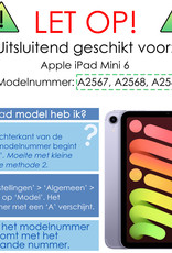 NoXx iPad Mini 6 Hoes Kindvriendelijk Hoesje Kids Proof Case - Rood