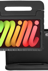 NoXx Hoesje Geschikt voor iPad Mini 6 Hoesje Kinderhoes Shockproof Hoes Kids Case - Zwart