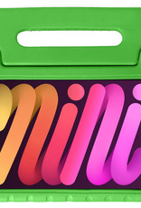 Nomfy Hoes Geschikt voor iPad Mini 6 Hoes Bumper Kindvriendelijk Kids Case Kinderhoes - Hoesje Geschikt voor iPad Mini 6 Hoesje Shockproof Cover Hoes - Groen
