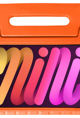 Nomfy Hoes Geschikt voor iPad Mini 6 Hoes Bumper Kindvriendelijk Kids Case Kinderhoes - Hoesje Geschikt voor iPad Mini 6 Hoesje Shockproof Cover Hoes - Oranje