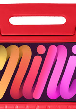 Nomfy Hoes Geschikt voor iPad Mini 6 Hoes Bumper Kindvriendelijk Kids Case Kinderhoes - Hoesje Geschikt voor iPad Mini 6 Hoesje Shockproof Cover Hoes - Rood