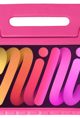 Nomfy Hoes Geschikt voor iPad Mini 6 Hoes Bumper Kindvriendelijk Kids Case Kinderhoes - Hoesje Geschikt voor iPad Mini 6 Hoesje Shockproof Cover Hoes - Roze