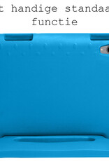 BASEY. Hoesje Geschikt voor iPad Mini 6 Hoesje Kinder Hoes Shockproof Kinderhoes Met Screenprotector - Kindvriendelijk Hoesje Geschikt voor iPad Mini 6 Hoes Kids Case - Blauw