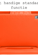BASEY. Hoesje Geschikt voor iPad Mini 6 Hoesje Kinder Hoes Shockproof Kinderhoes Met 2x Screenprotector - Kindvriendelijk Hoesje Geschikt voor iPad Mini 6 Hoes Kids Case - Oranje