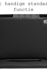 BASEY. Hoesje Geschikt voor iPad Mini 6 Hoesje Kinder Hoes Shockproof Kinderhoes Met 2x Screenprotector - Kindvriendelijk Hoesje Geschikt voor iPad Mini 6 Hoes Kids Case - Zwart