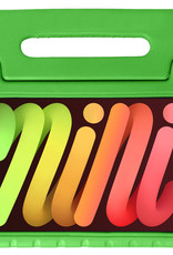 NoXx Hoesje Geschikt voor iPad Mini 6 Hoesje Kinderhoes Shockproof Hoes Kids Case Met Screenprotector - Groen