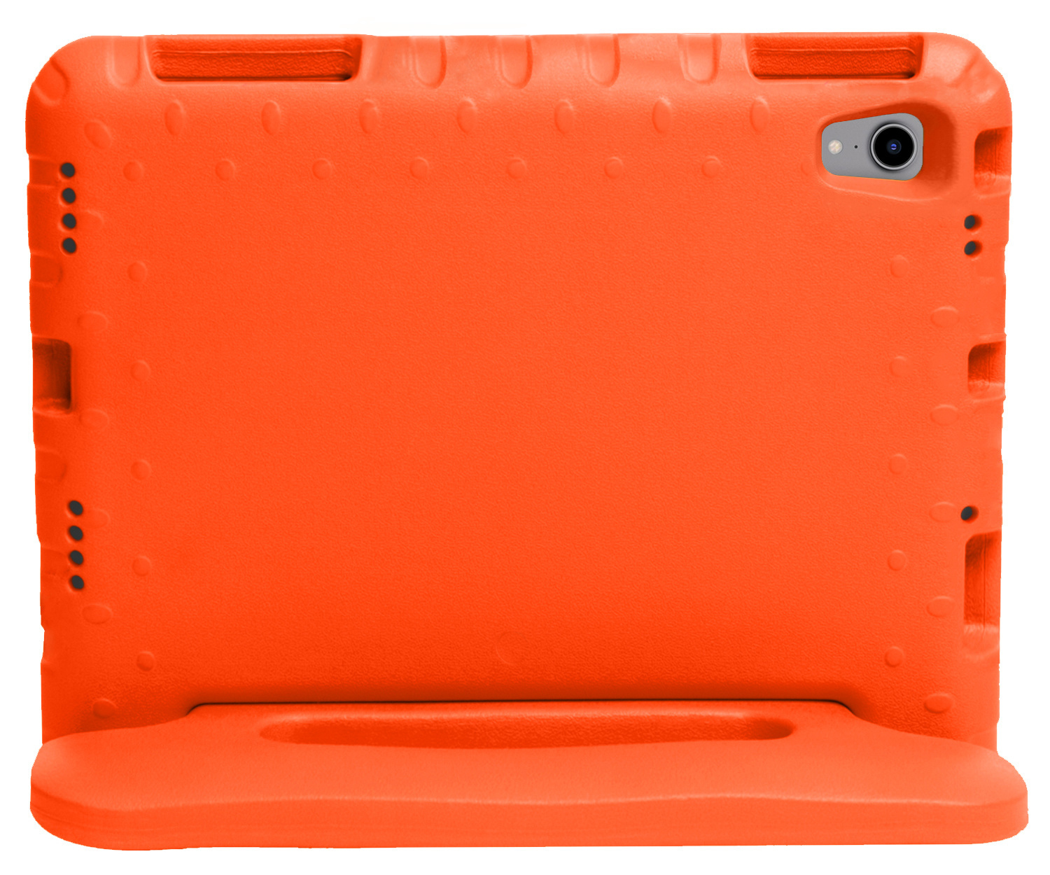 NoXx Hoesje Geschikt voor iPad Mini 6 Hoesje Kinderhoes Shockproof Hoes Kids Case Met Screenprotector - Oranje