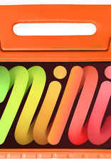 NoXx Hoesje Geschikt voor iPad Mini 6 Hoesje Kinderhoes Shockproof Hoes Kids Case Met 2x Screenprotector - Oranje