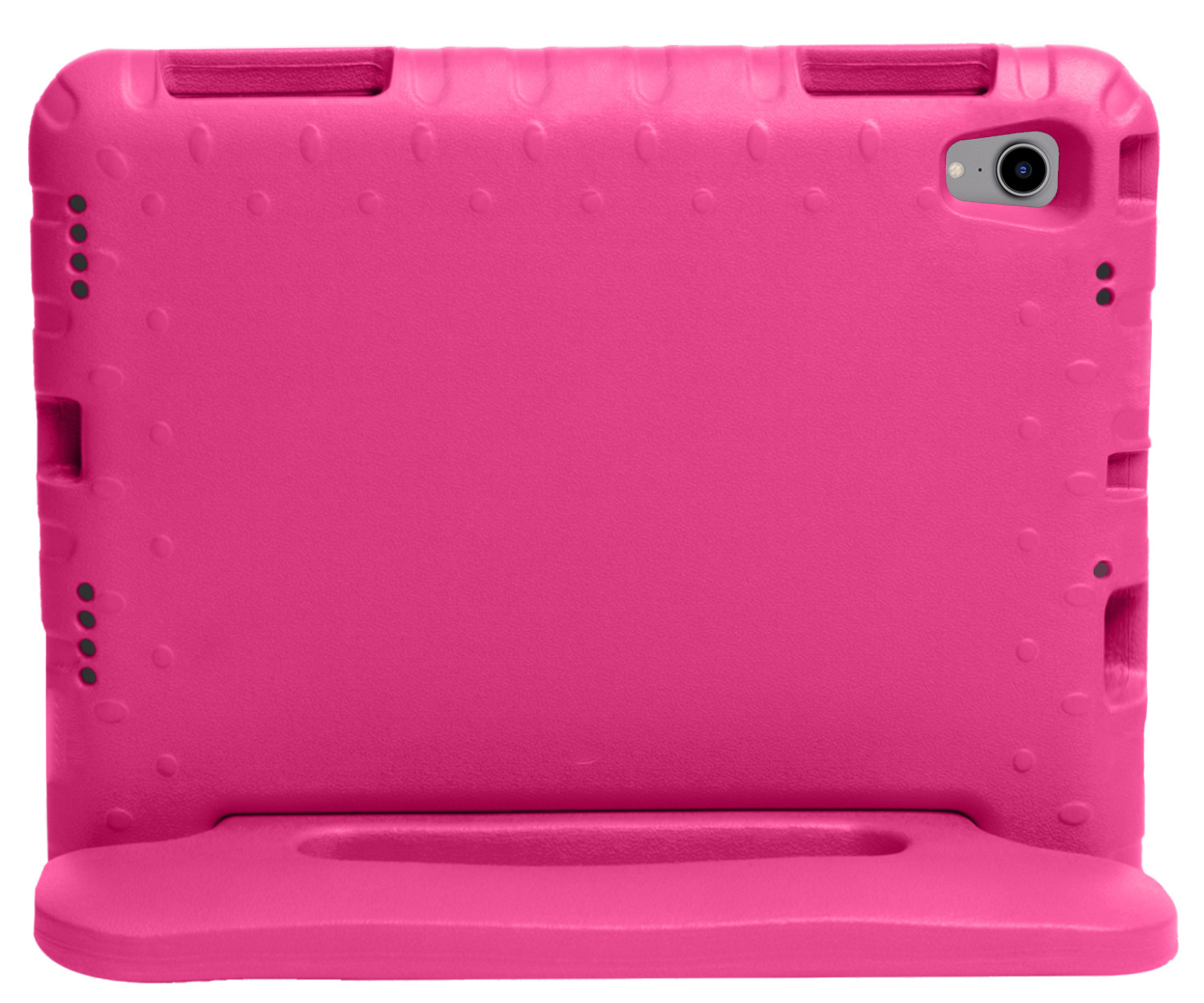 Nomfy Hoes Geschikt voor iPad Mini 6 Hoes Bumper Kindvriendelijk Kids Case Kinderhoes Met 2x Screenprotector - Hoesje Geschikt voor iPad Mini 6 Hoesje Shockproof Cover Hoes - Roze