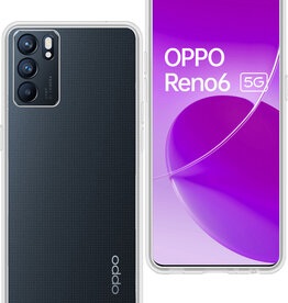 BASEY. BASEY. OPPO Reno 6 Hoesje Siliconen Transparant